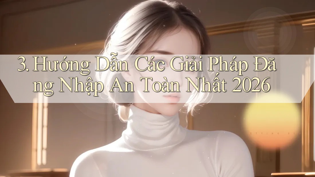 3. Hướng Dẫn Các Giải Pháp Đăng Nhập An Toàn Nhất 2026