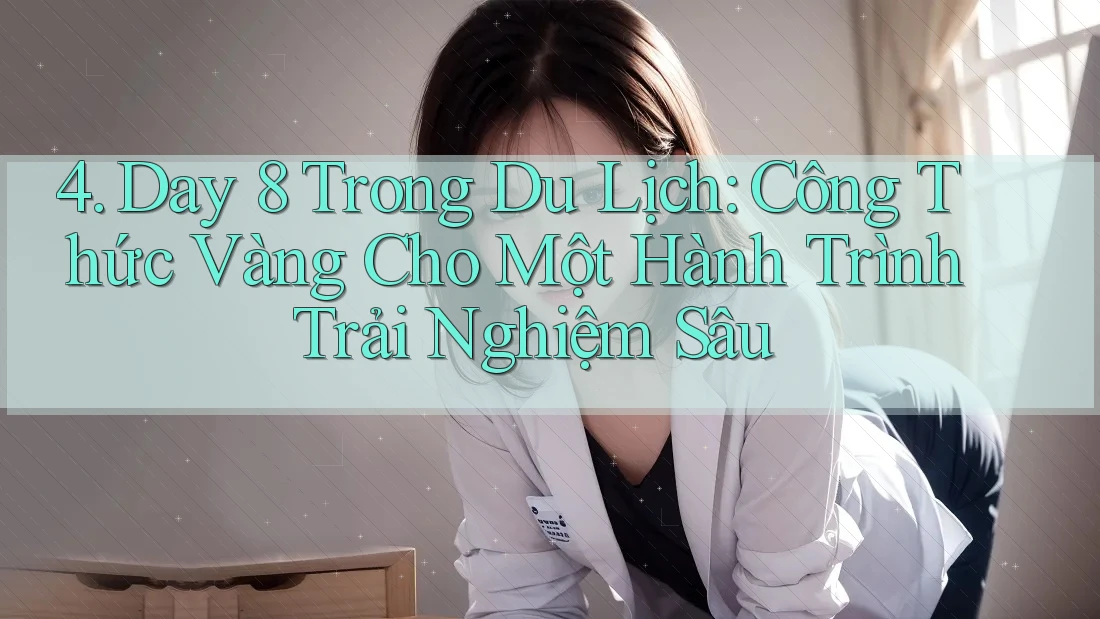 4. Day 8 Trong Du Lịch: Công Thức Vàng Cho Một Hành Trình Trải Nghiệm Sâu