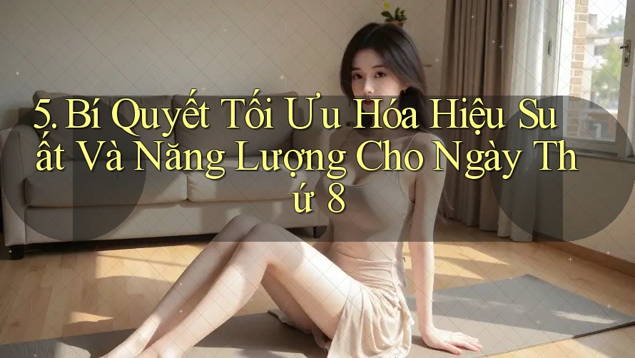 5. Bí Quyết Tối Ưu Hóa Hiệu Suất Và Năng Lượng Cho Ngày Thứ 8