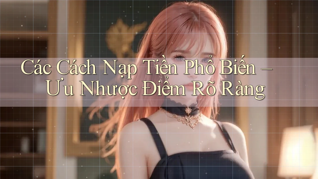 Các Cách Nạp Tiền Phổ Biến – Ưu Nhược Điểm Rõ Ràng Các Cách Nạp Tiền Phổ Biến – Ưu Nhược Điểm Rõ Ràng