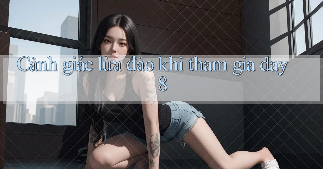 Cảnh giác lừa đảo khi tham gia day8