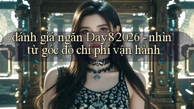 đánh giá ngắn Day8 2026   nhìn từ góc độ chi phí vận hành