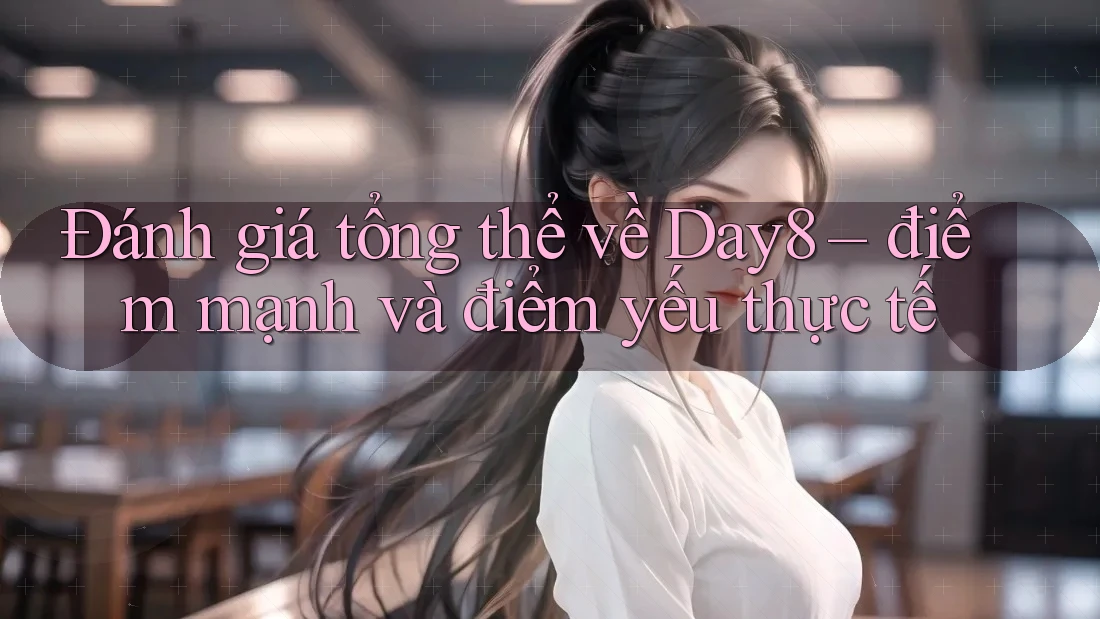 Đánh giá tổng thể về Day8 – điểm mạnh và điểm yếu thực tế