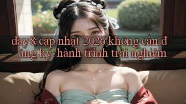day8 cập nhật 2026 không cần đăng ký hành trình trải nghiệm