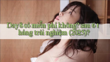 Day8 có miễn phí không sau 6 tháng trải nghiệm (2025)