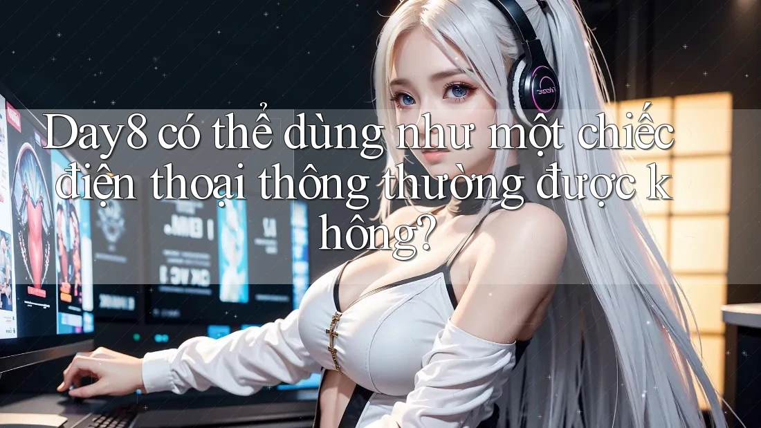 Day8 có thể dùng như một chiếc điện thoại thông thường được không?