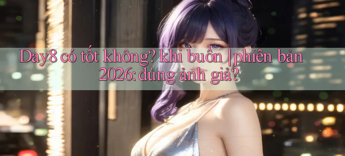 Day8 có tốt không khi buồn phiên bản 2026 dùng ảnh giả