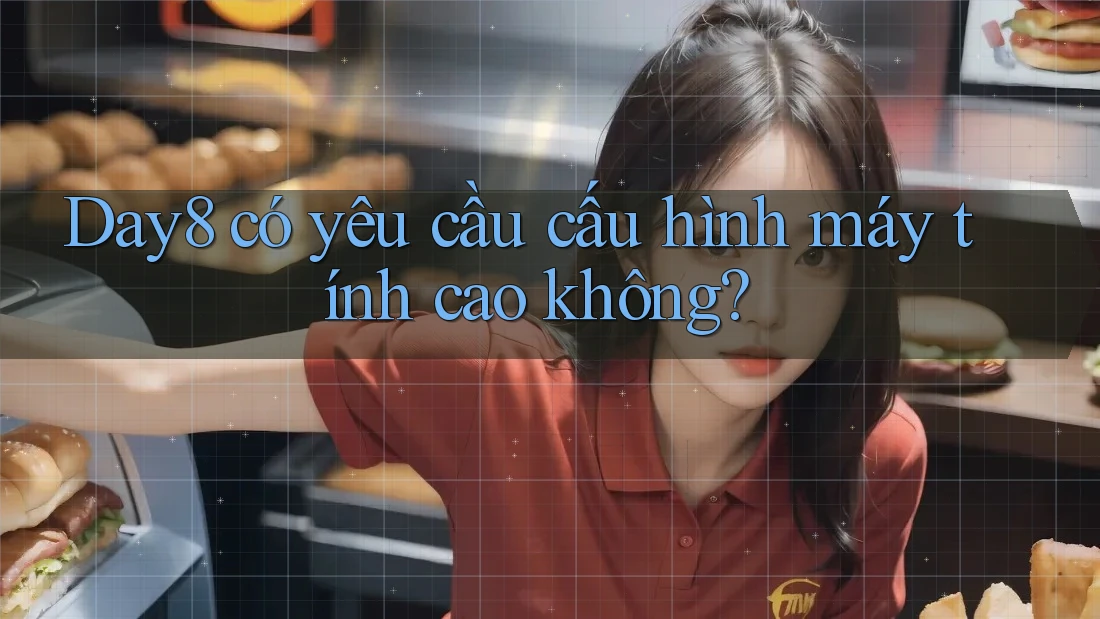 Day8 có yêu cầu cấu hình máy tính cao không?