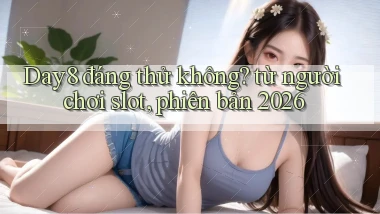 Day8 đáng thử không từ người chơi slot, phiên bản 2026