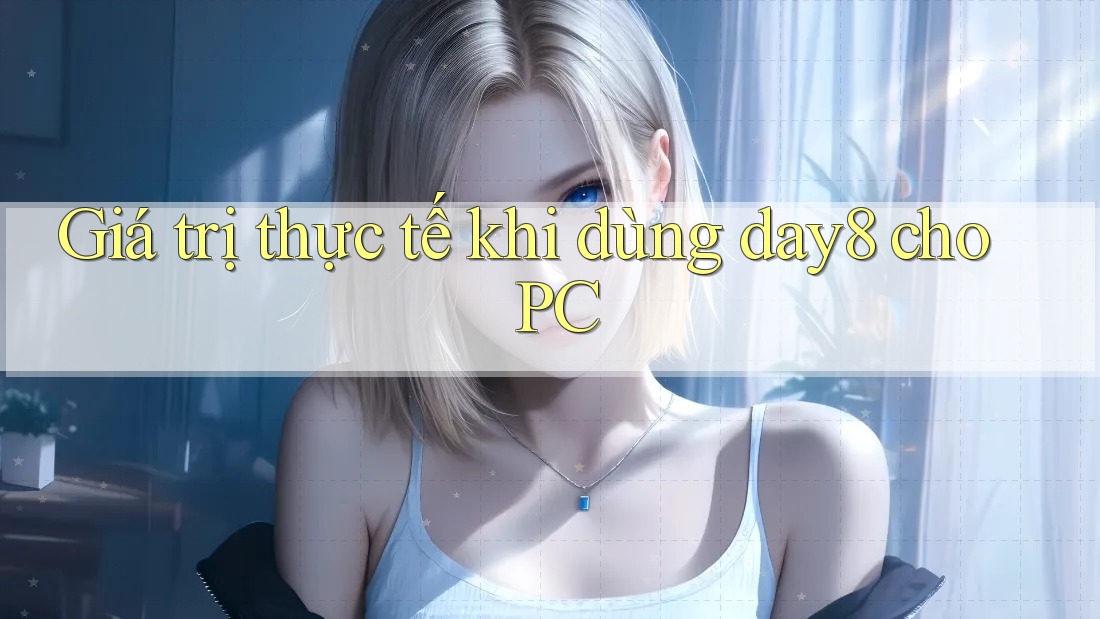 Giá trị thực tế khi dùng day8 cho PC