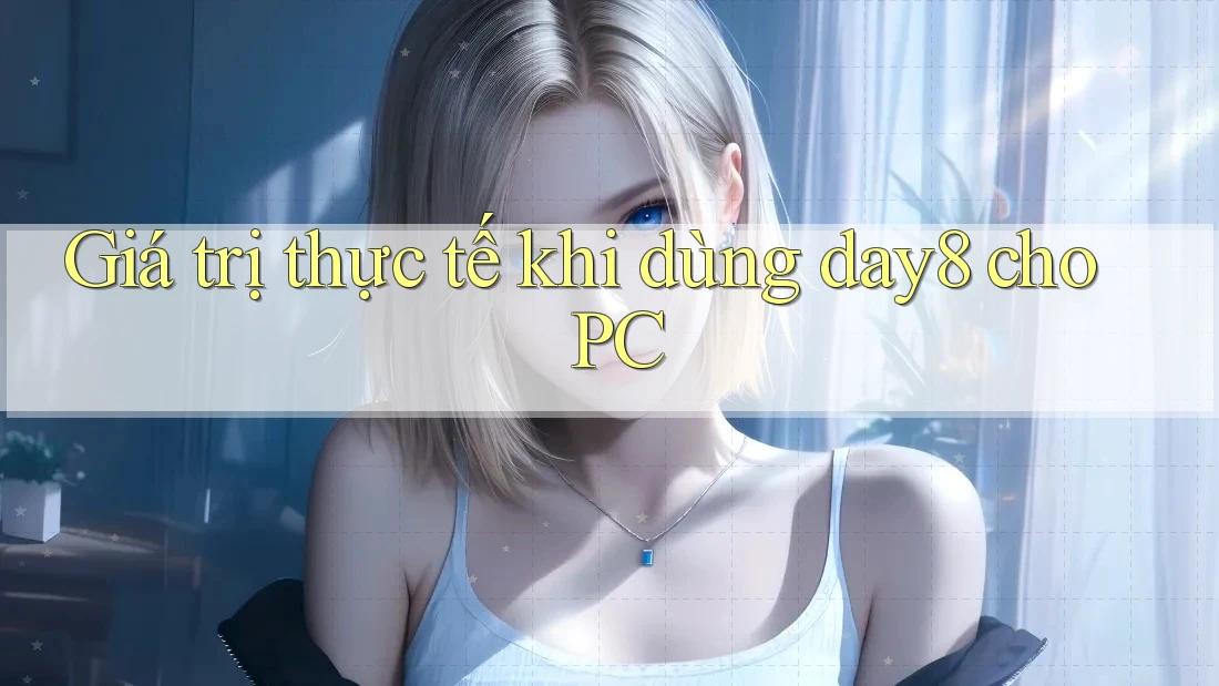 Giá trị thực tế khi dùng day8 cho PC