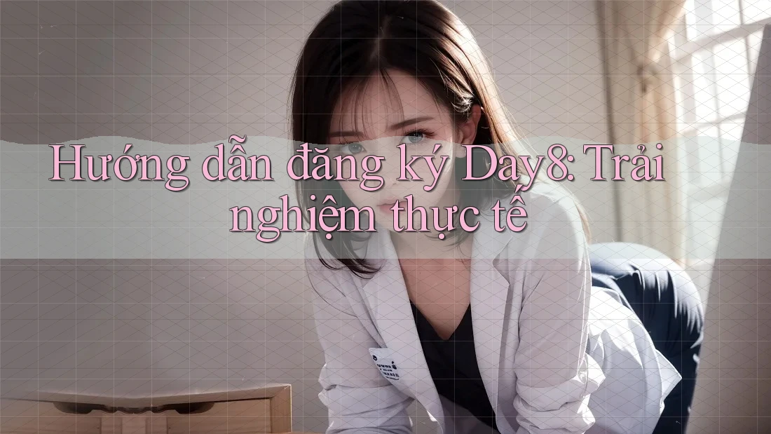 Hướng dẫn đăng ký Day8: Trải nghiệm thực tế