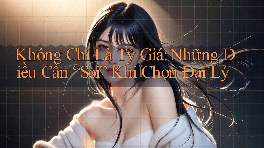 Không Chỉ Là Tỷ Giá: Những Điều Cần “Soi” Khi Chọn Đại Lý