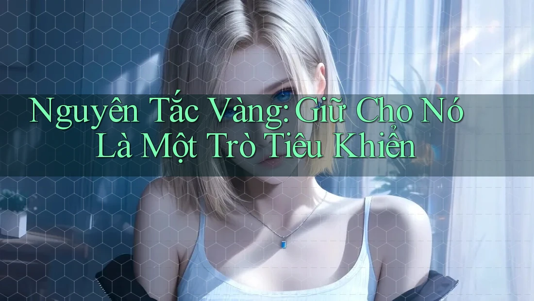 Nguyên Tắc Vàng: Giữ Cho Nó Là Một Trò Tiêu Khiển