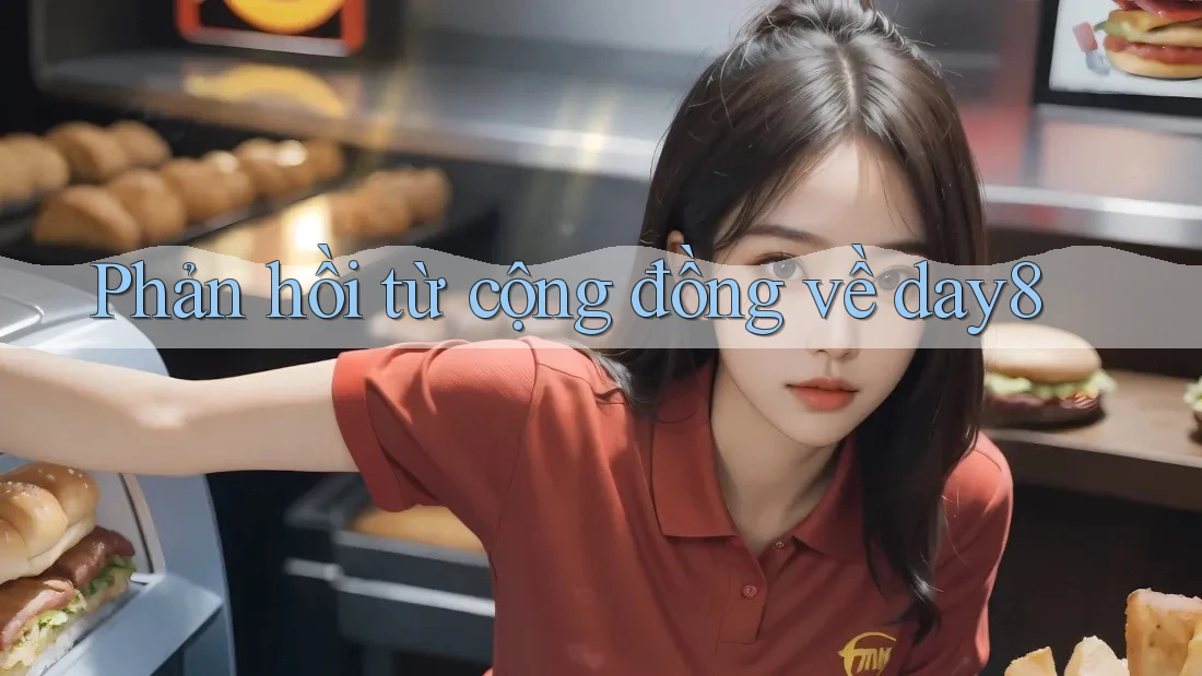 Phản hồi từ cộng đồng về day8 Phản hồi từ cộng đồng về day8