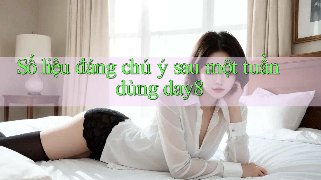 Số liệu đáng chú ý sau một tuần dùng day8