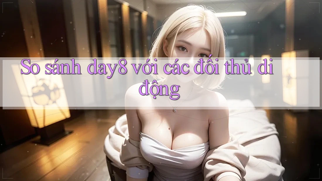 So sánh day8 với các đối thủ di động