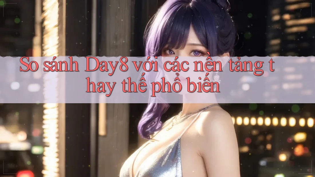 So sánh Day8 với các nền tảng thay thế phổ biến