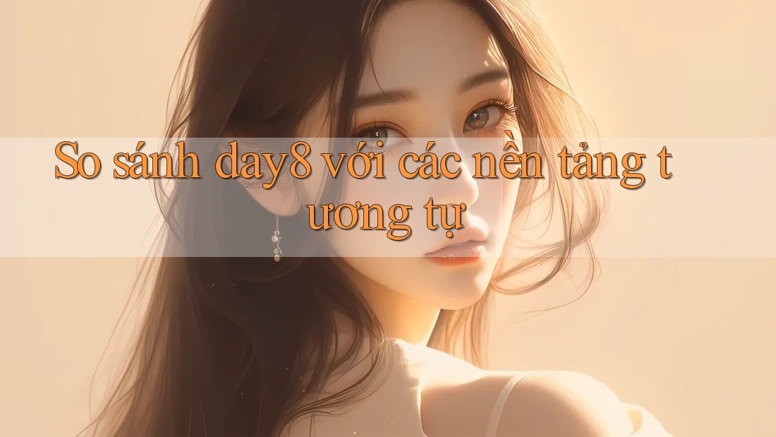 So sánh day8 với các nền tảng tương tự