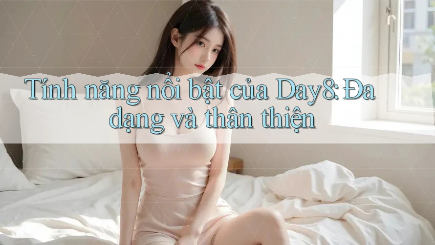 Tính năng nổi bật của Day8: Đa dạng và thân thiện