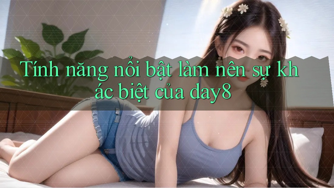 Tính năng nổi bật làm nên sự khác biệt của day8