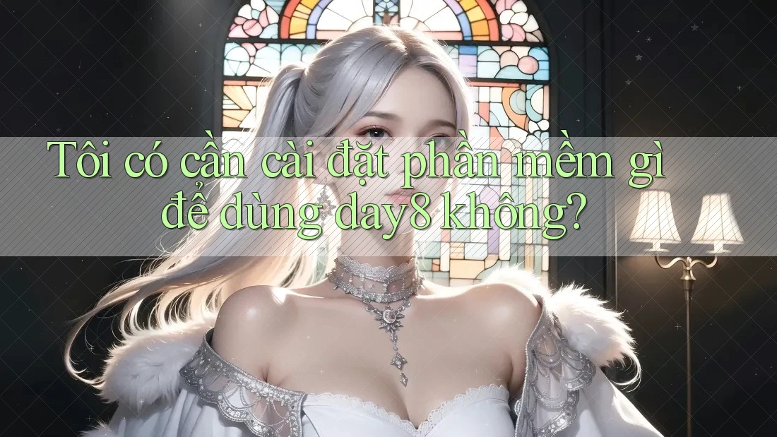 Tôi có cần cài đặt phần mềm gì để dùng day8 không?