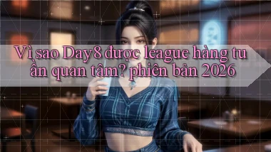 Vì sao Day8 được league hàng tuần quan tâm phiên bản 2026
