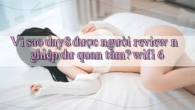 Vì sao day8 được người review nghiệp dư quan tâm wifi 6